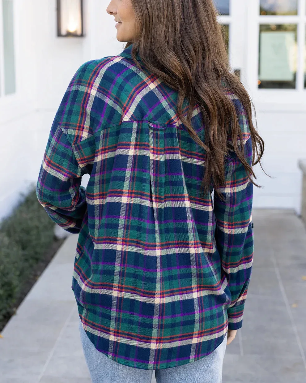 Grace & Lace Soft Brushed Spring Plaid - Jewel Plaid
