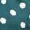 Green Spot Printed Square Neck Top