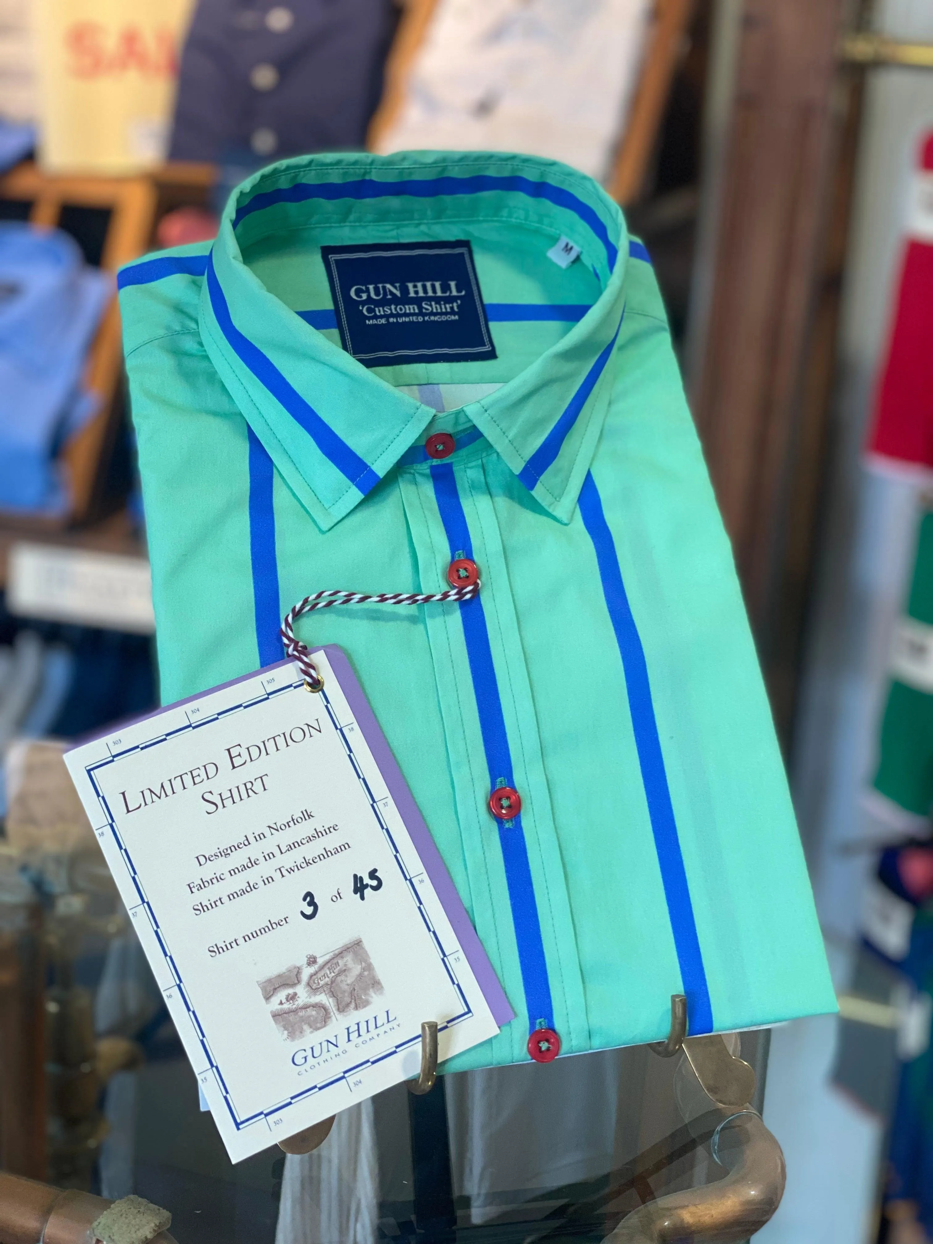 Gun Hill Mens Horatio Nelson shirt - Limited edition
