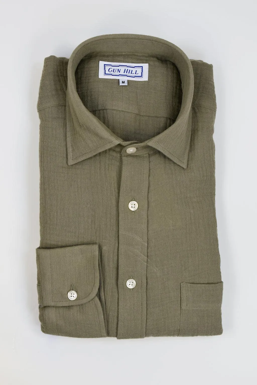 Gun Hill Mens Sampras shirt - Khaki