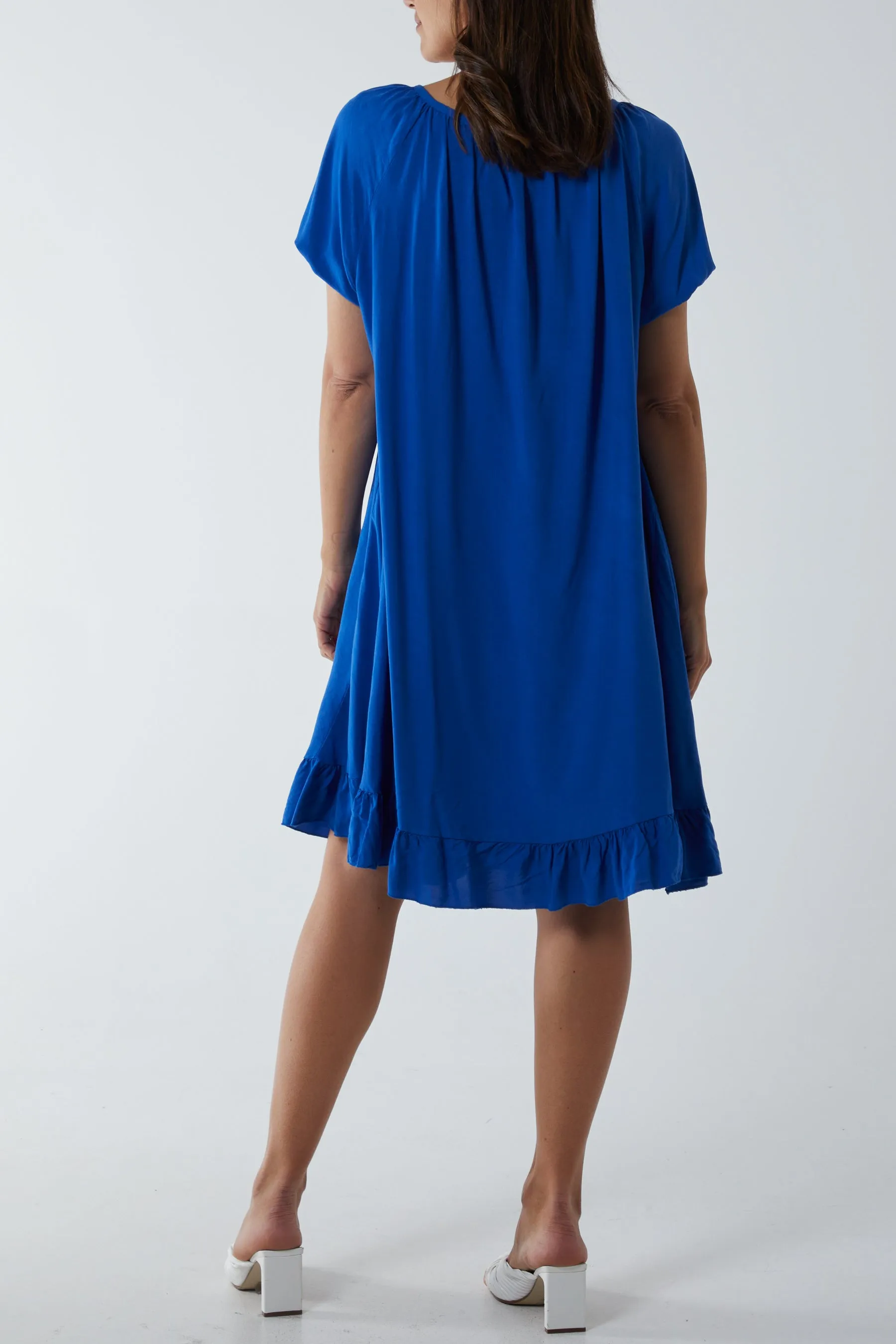 Gypsy Tie Front Midi Dress