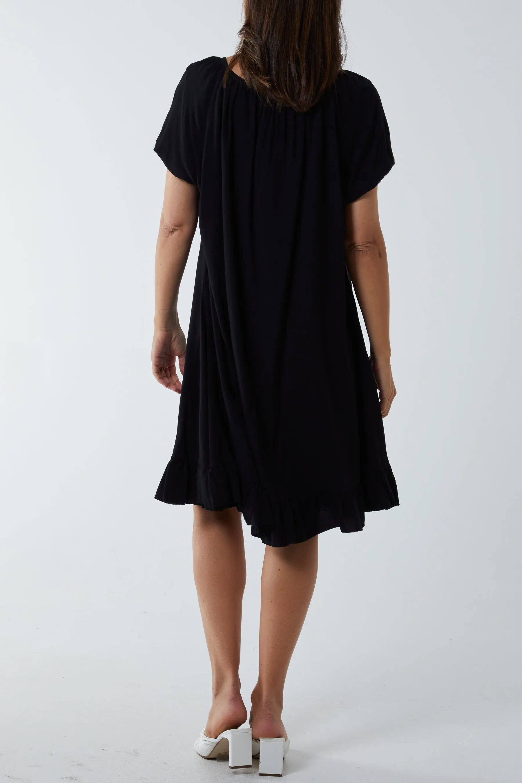 Gypsy Tie Front Midi Dress