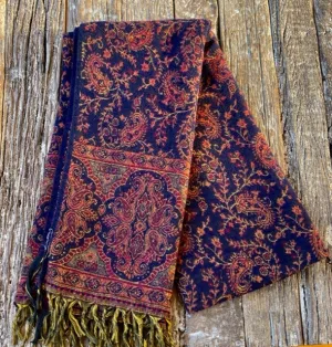 HANDWOVEN SOFT PAISLEY SHAWLS 100X200CM
