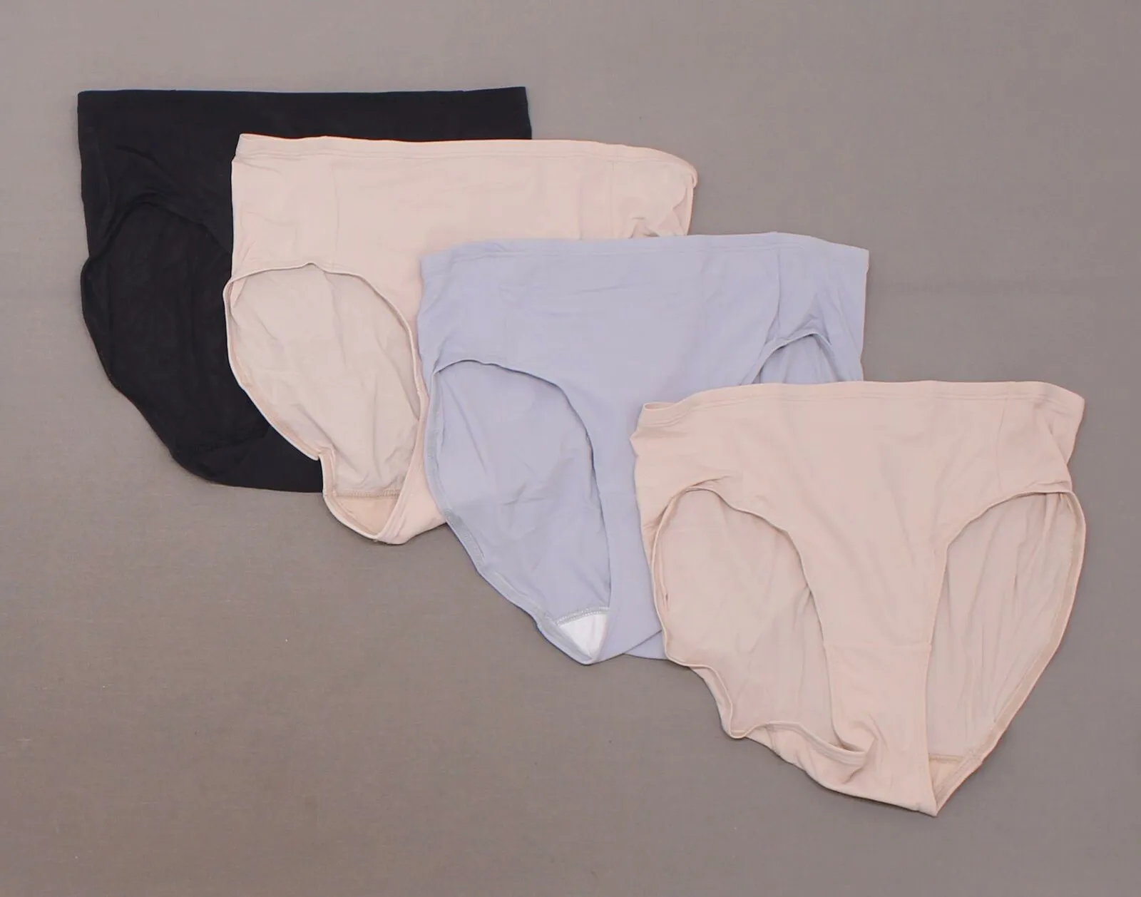 Hanes Premium 4 Pairs Women's Tummy Control Hi Cut Underwear