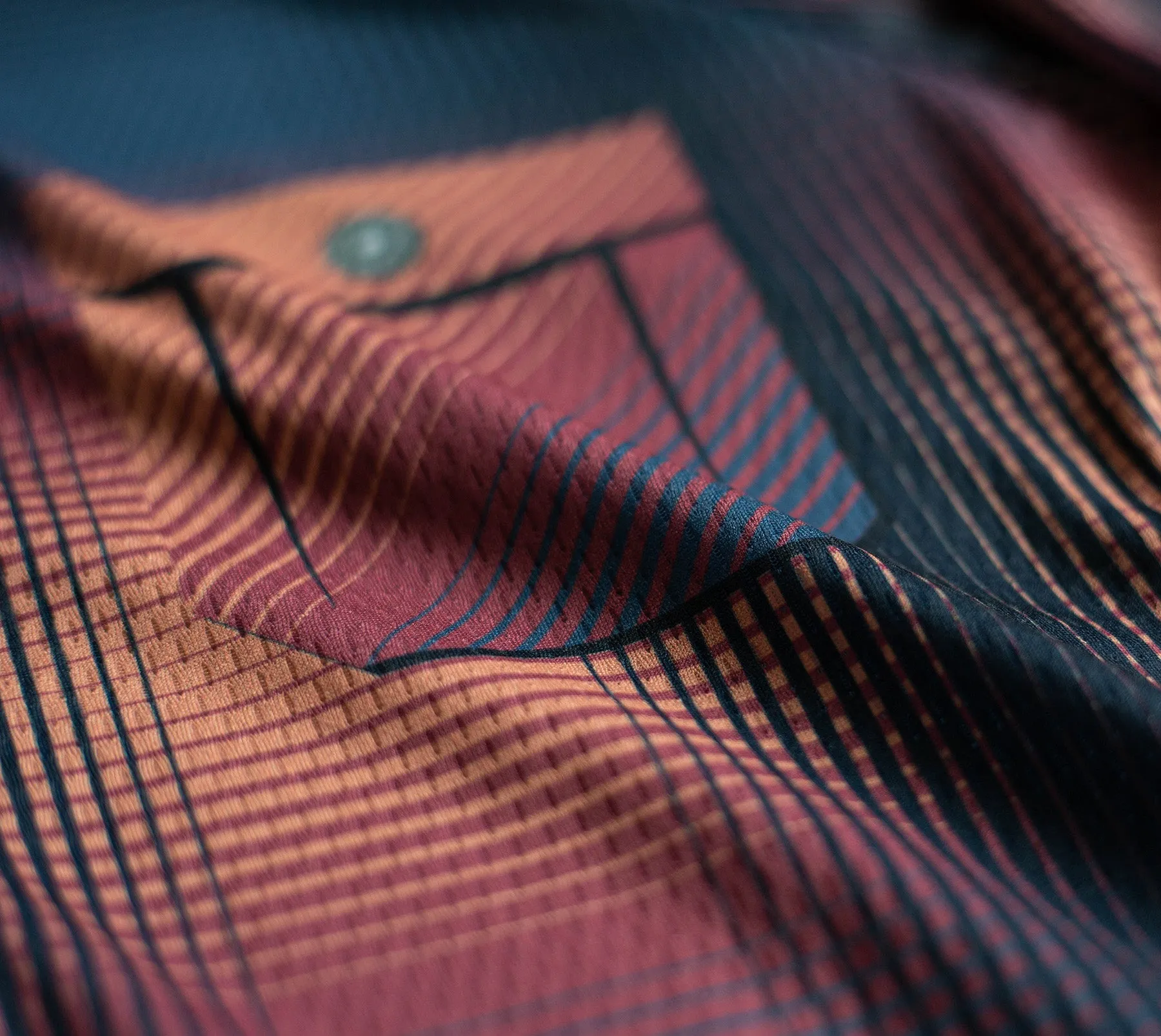 Highlands Plaid Long Sleeve Jersey