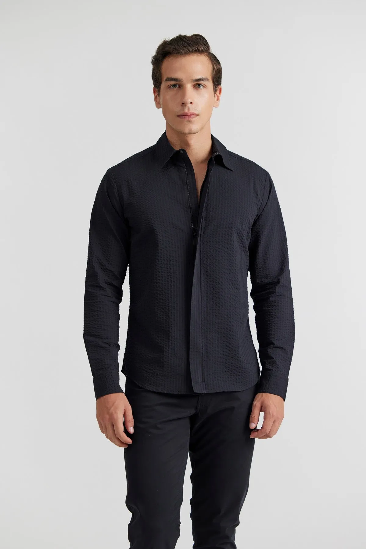 HOLMES NAVY MEN'S SHIRT