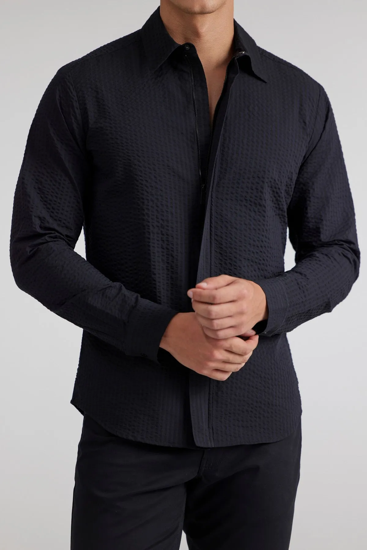 HOLMES NAVY MEN'S SHIRT