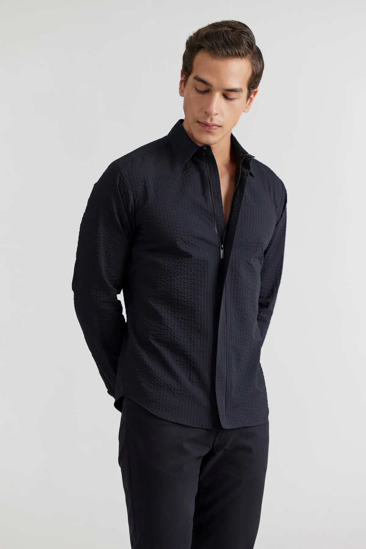 HOLMES NAVY MEN'S SHIRT
