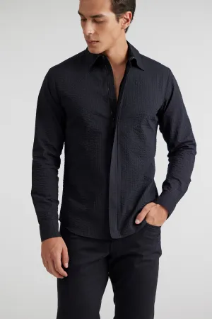 HOLMES NAVY MEN'S SHIRT