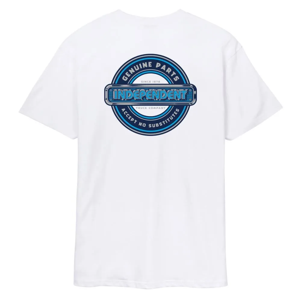 Independent T-Shirt Accept No Substitutes T-Shirt - White