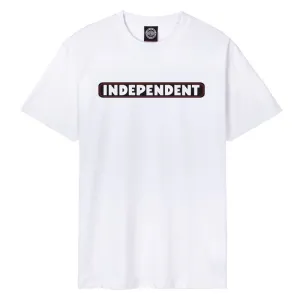 Independent T-Shirt Bar Logo T-Shirt - White