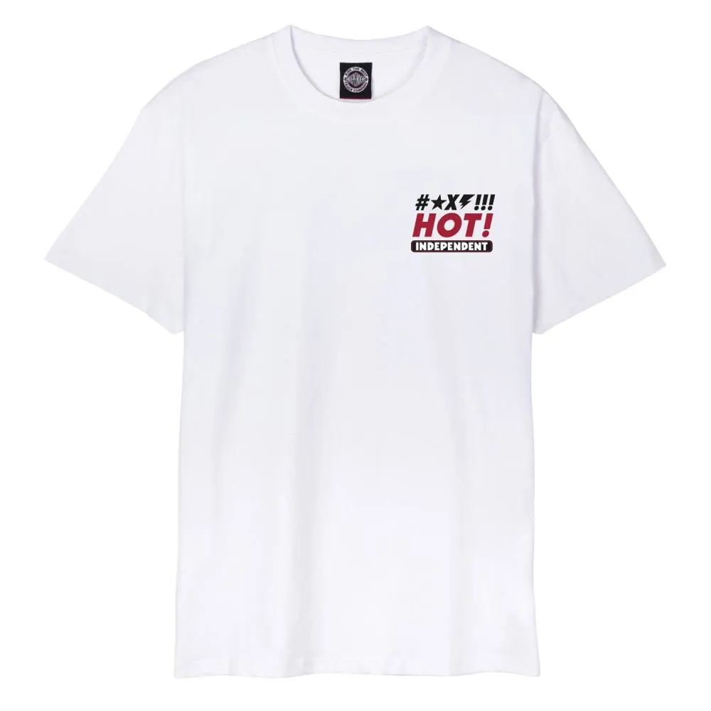 Independent T-Shirt F'N Hot Bar Repeat T-Shirt - White