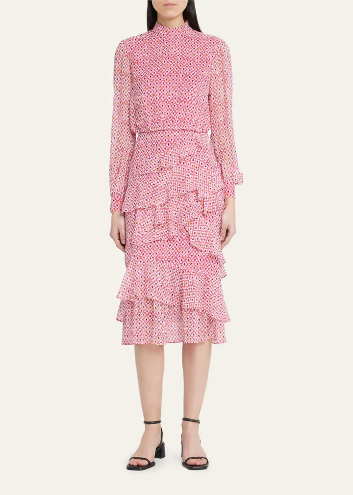 Isa Ruffle Dress