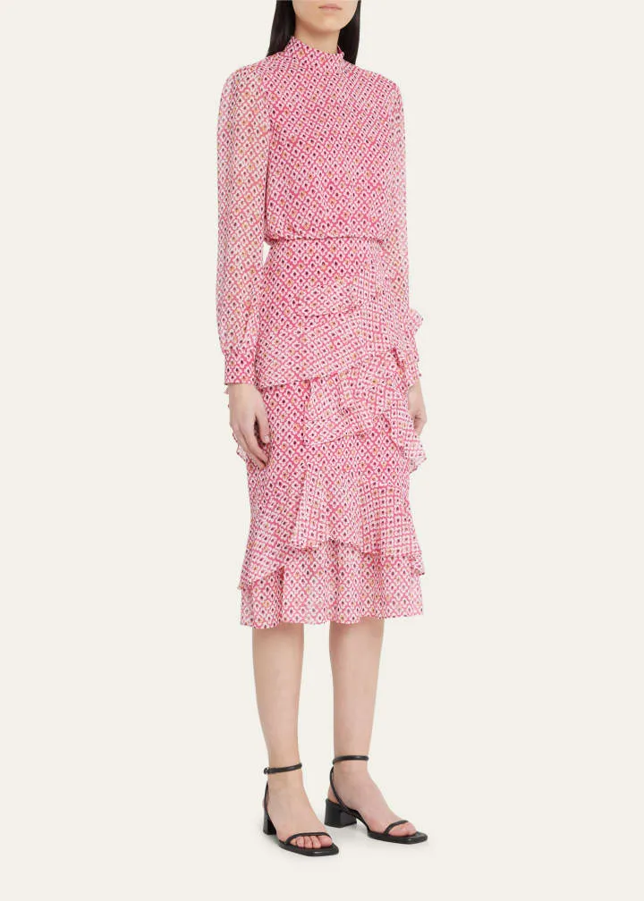 Isa Ruffle Dress