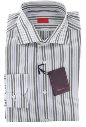 Isaia Brown Shirt - Slim