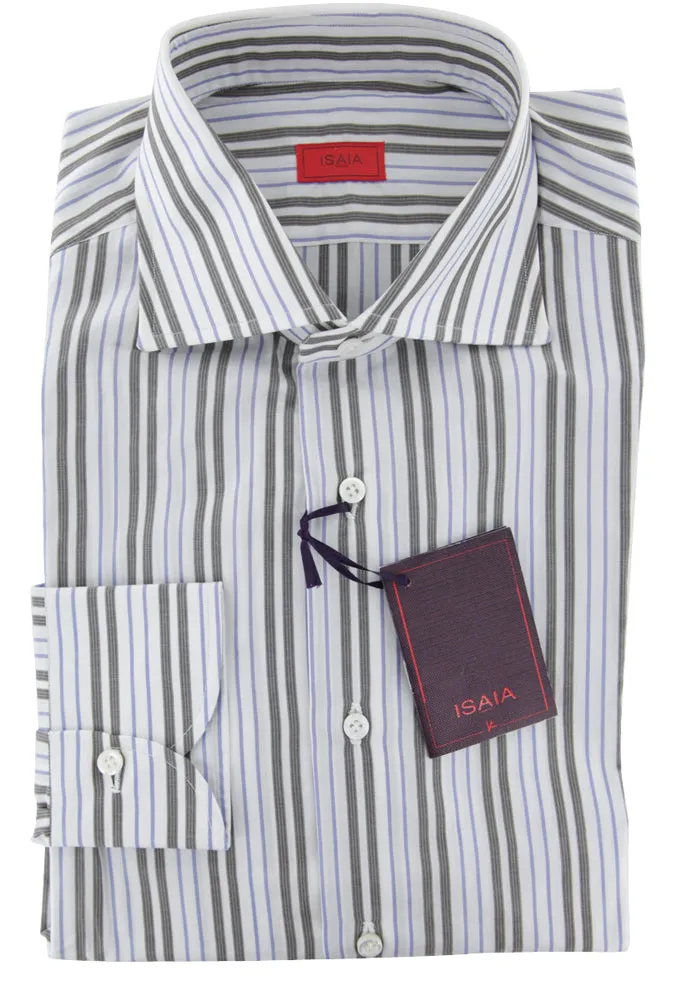 Isaia Brown Shirt - Slim