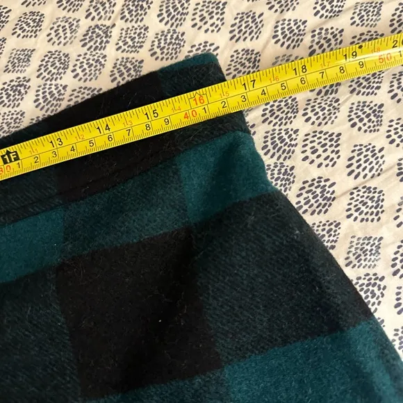 J-CREW BEAUTIFUL 🤩 PLAID PRINT WOOL BLEND WOMEN’S SKIRT SIZE 10 COLORS ANDBLACK