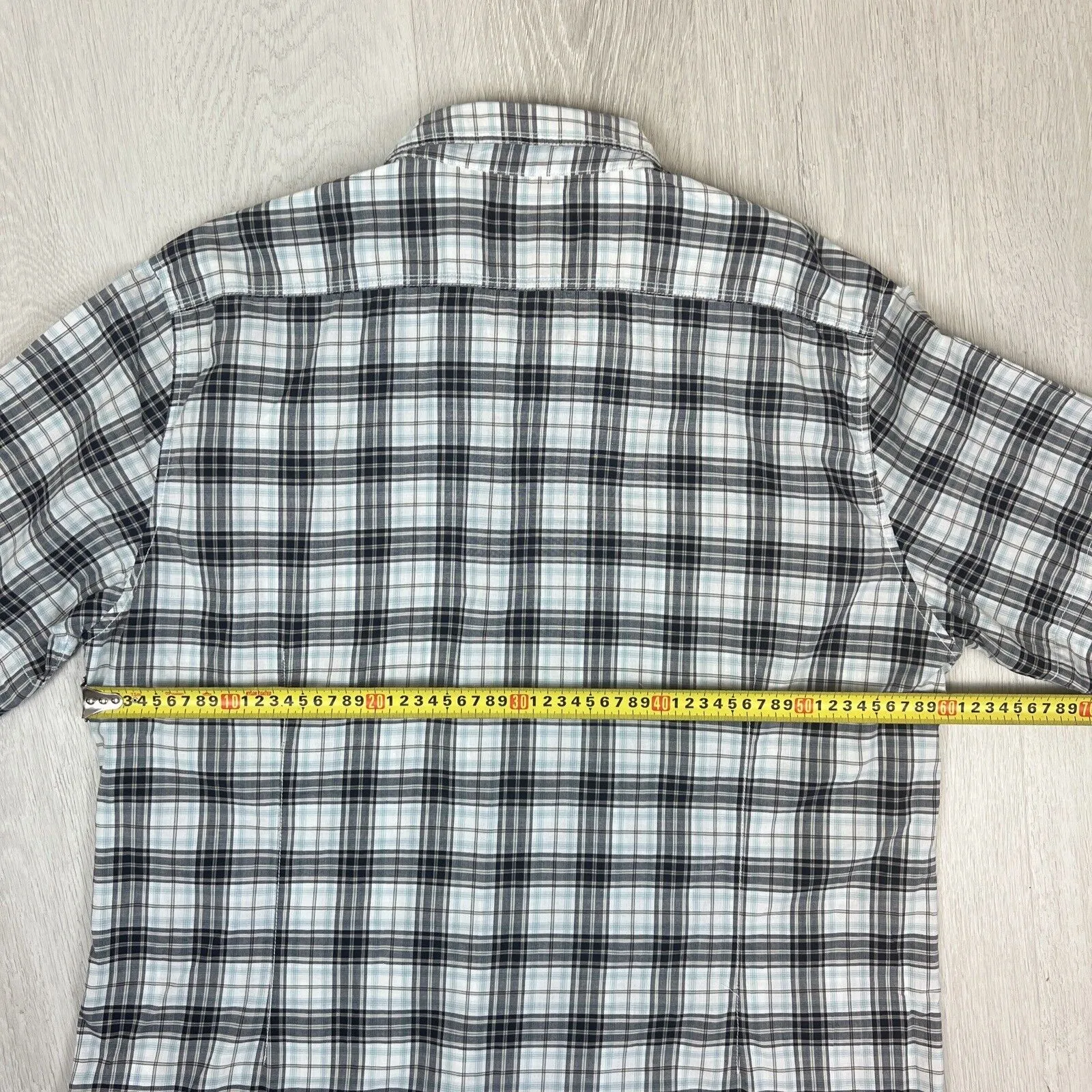 JAG Mens Short Sleeve Button Up Shirt Size 2XL