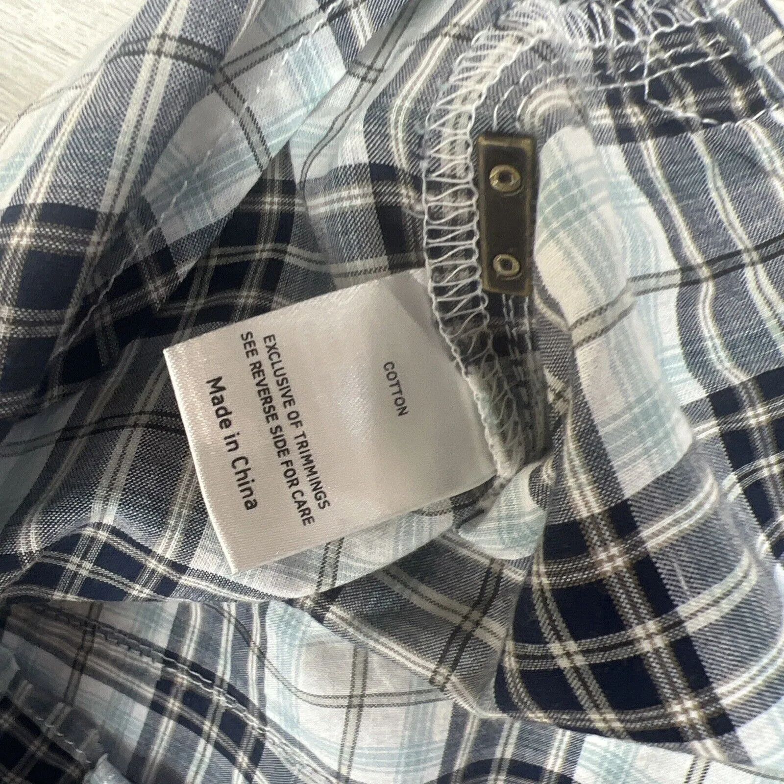 JAG Mens Short Sleeve Button Up Shirt Size 2XL