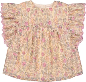 Jasmin Lilac Floral Blouse