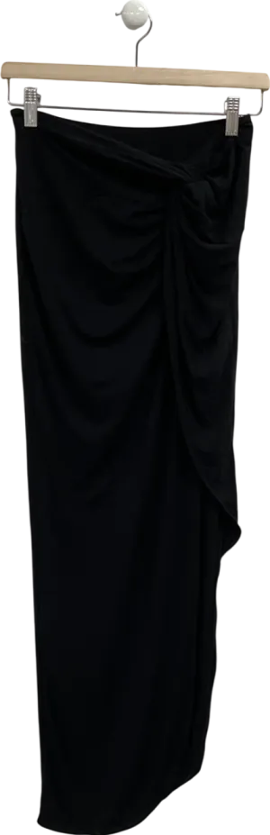 JLUXLabel Black Gisele Slit Skirt UK S