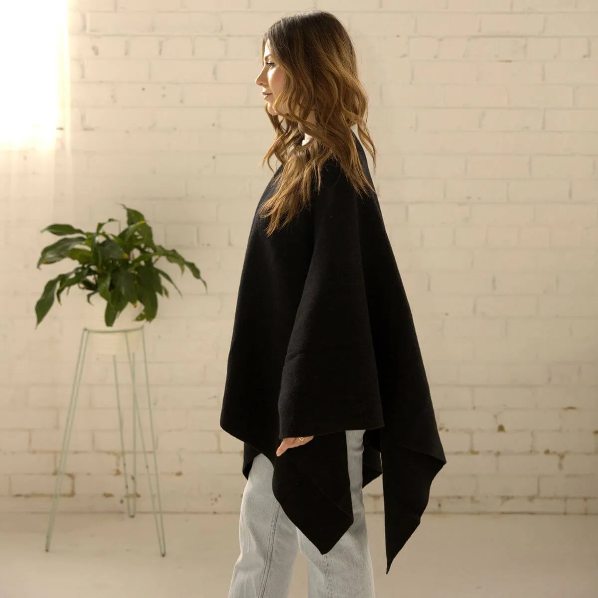 Julie Wool Cape (Available in 2 colours)