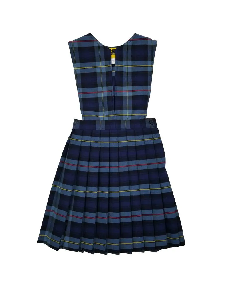 Jumper Plaid #41 Slit Front Knife Pleat