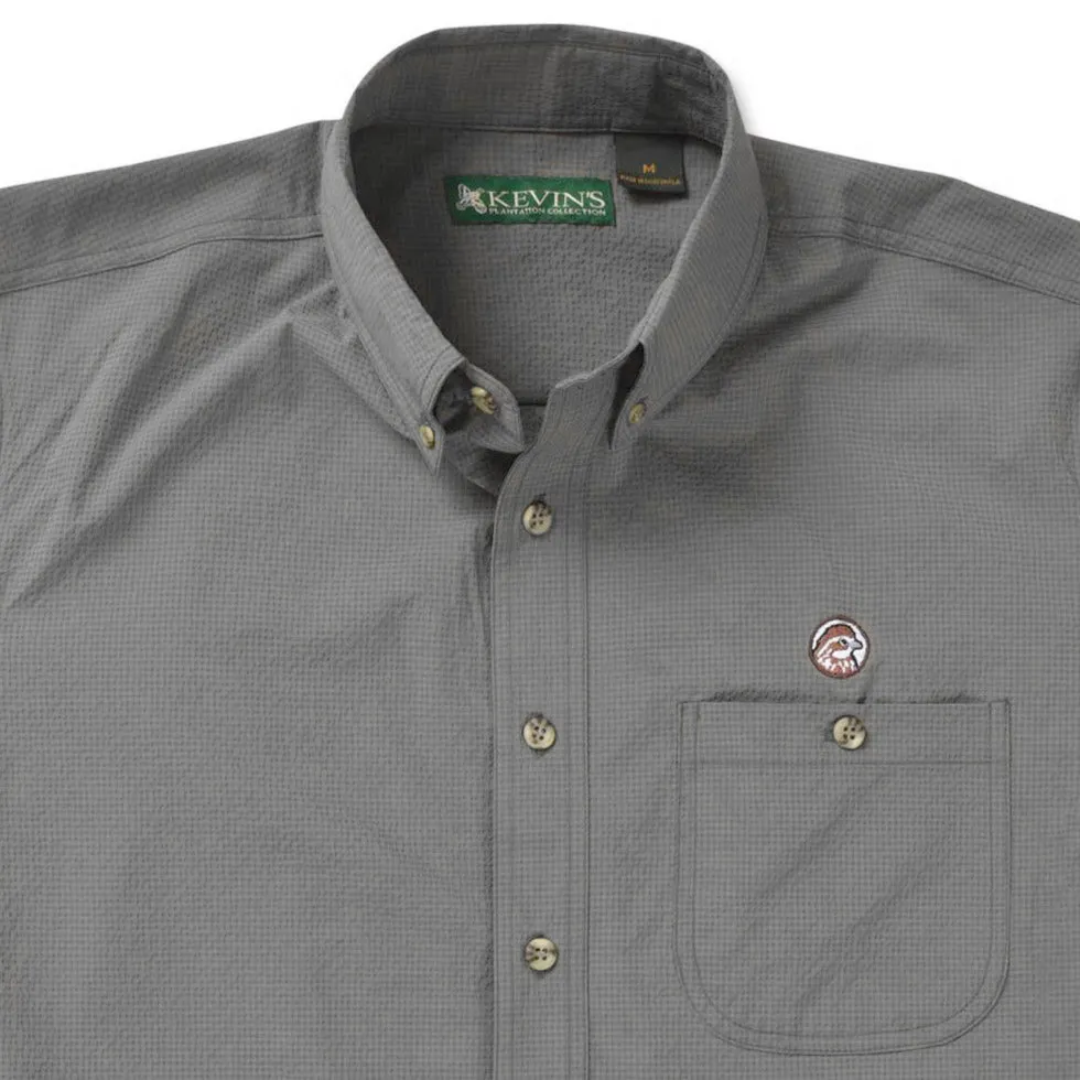 Kevin's Bob White Quail Performance Long Sleeve Seersucker Field Shirt