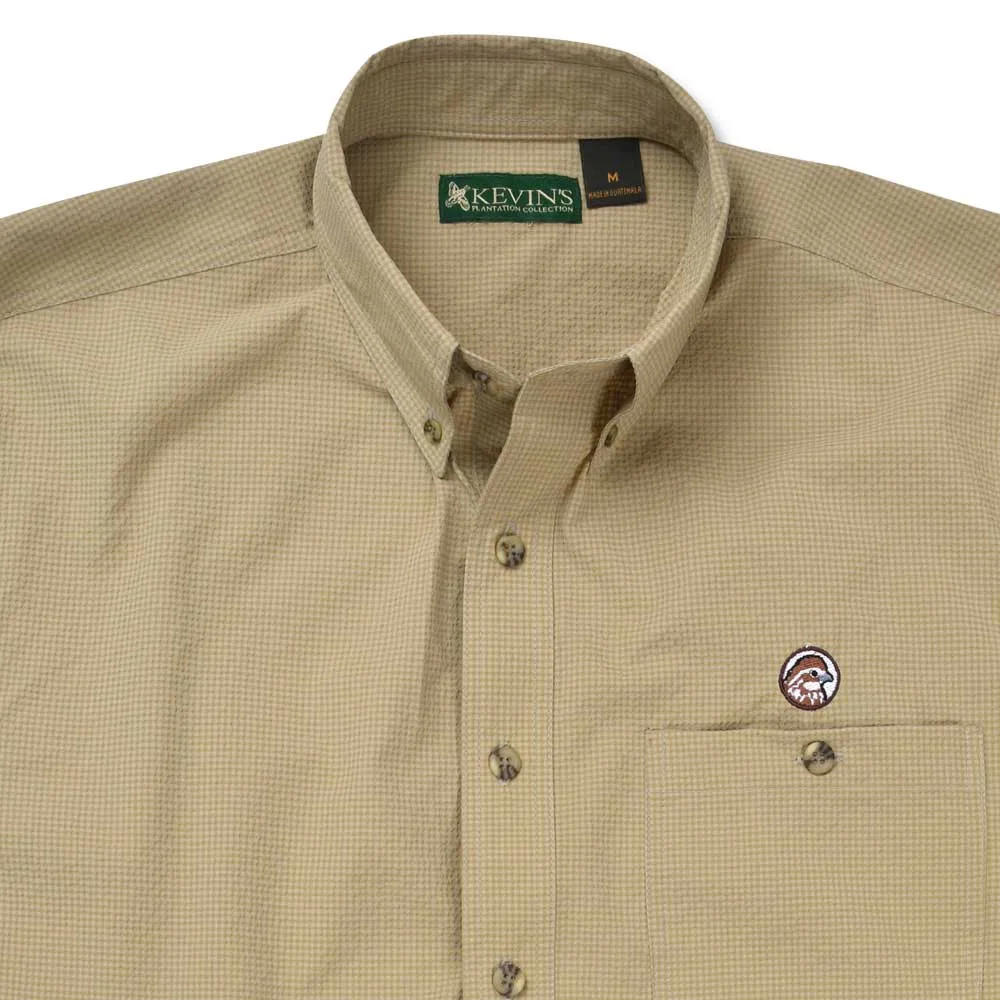 Kevin's Bob White Quail Performance Long Sleeve Seersucker Field Shirt