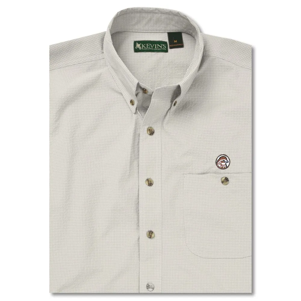 Kevin's Bob White Quail Performance Long Sleeve Seersucker Field Shirt
