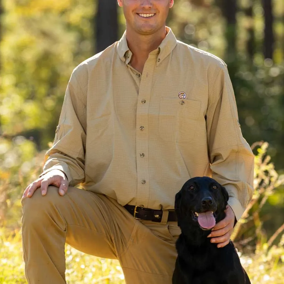Kevin's Bob White Quail Performance Long Sleeve Seersucker Field Shirt