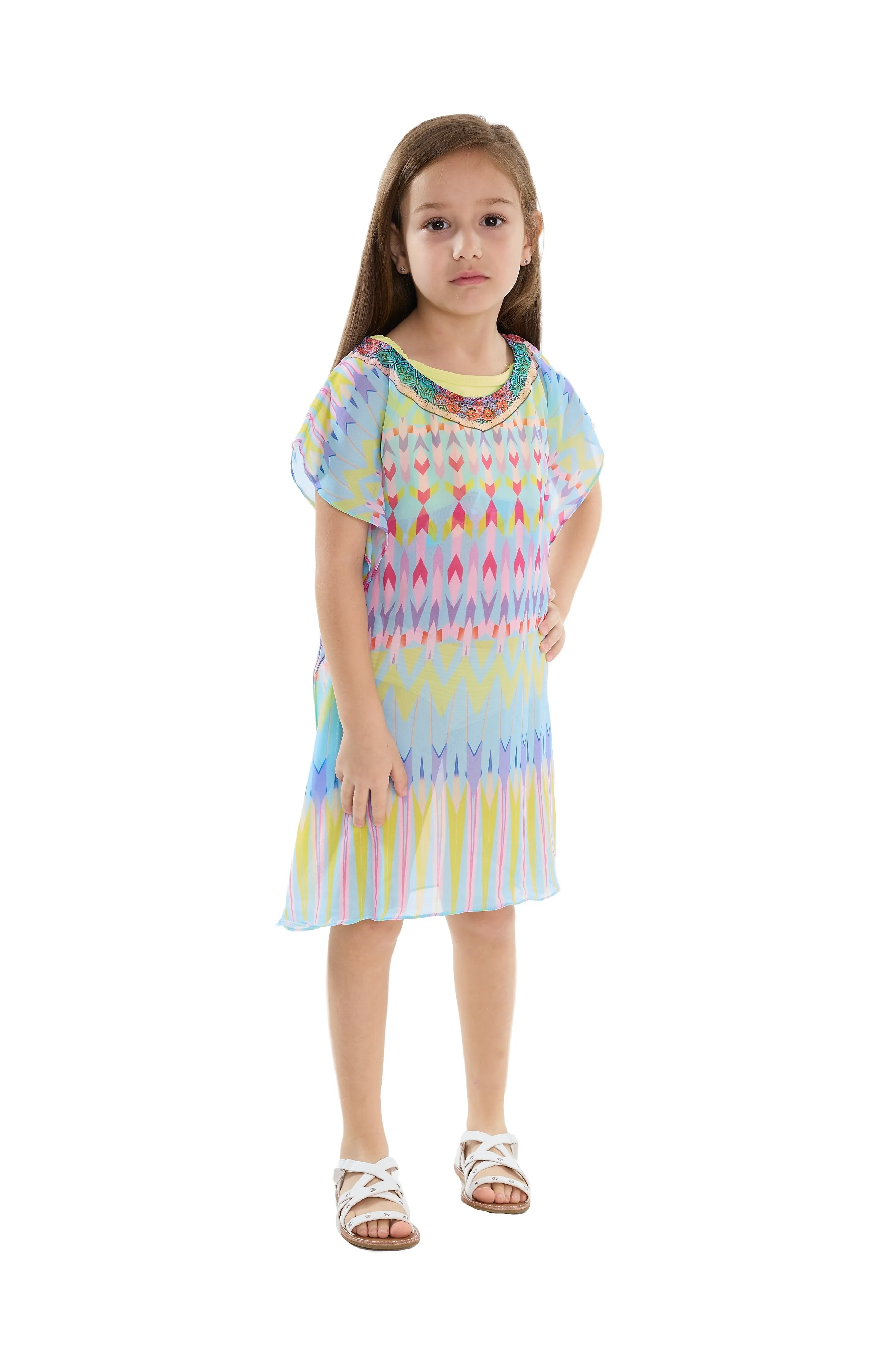 Kids kaftan/ coverup