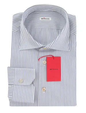 Kiton Blue Shirt - Slim