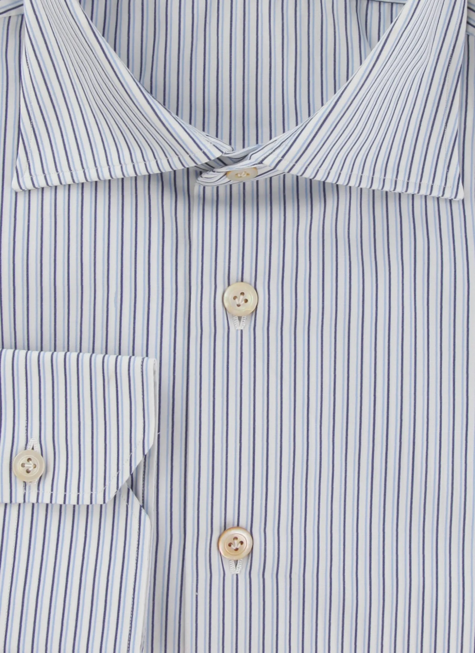 Kiton Blue Shirt - Slim