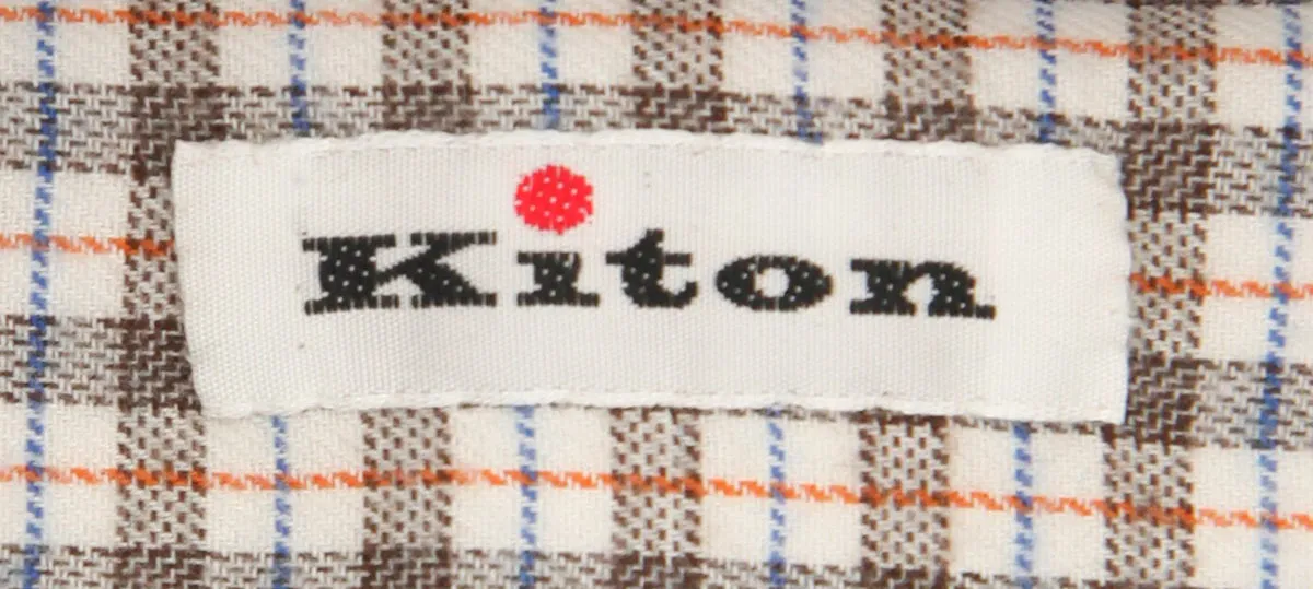 Kiton Brown Shirt - Slim