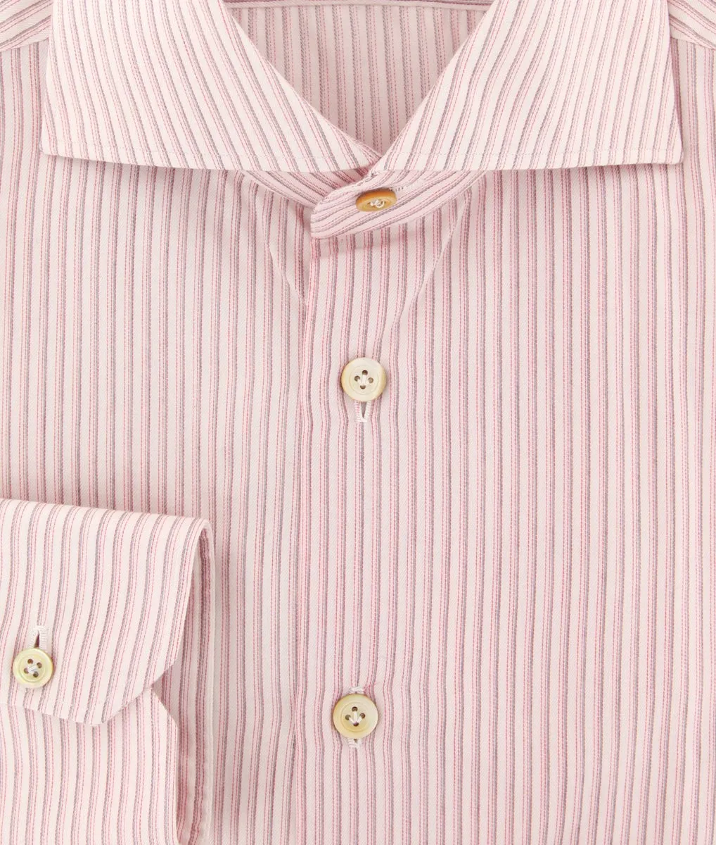 Kiton Cream Shirt - Slim