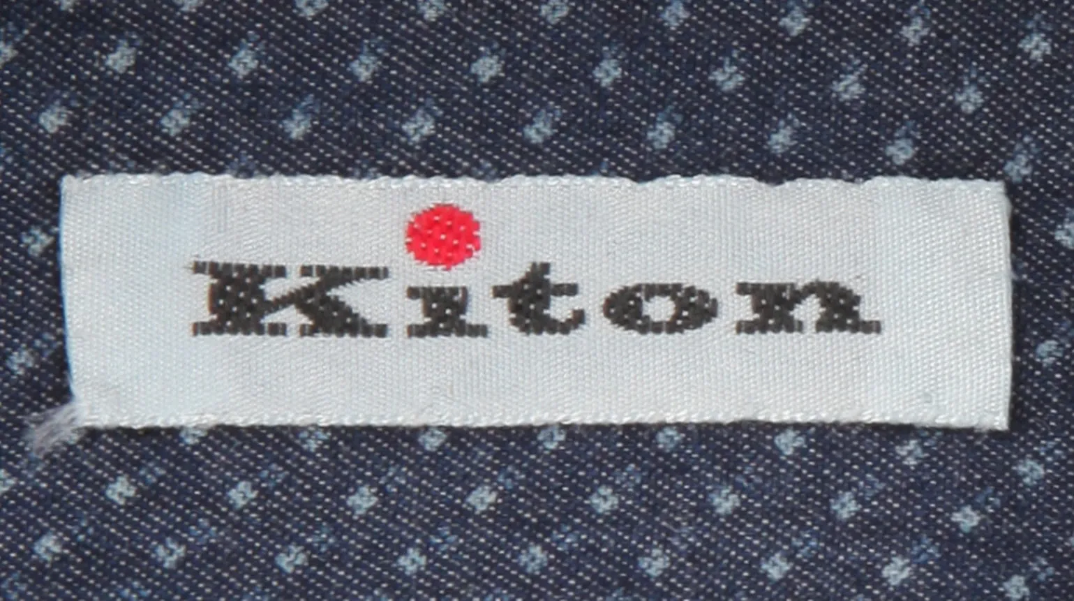 Kiton Dark Blue Shirt - Slim