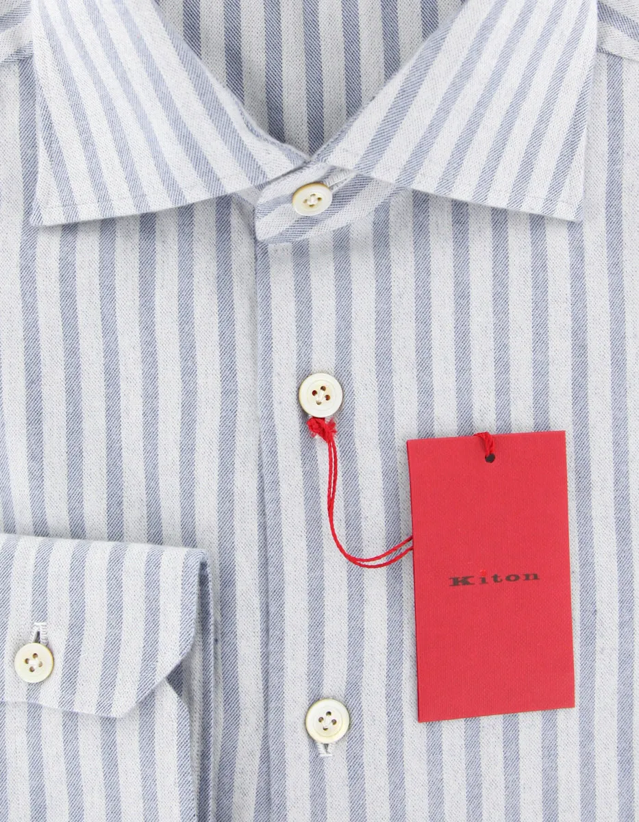 Kiton Gray Shirt - Slim