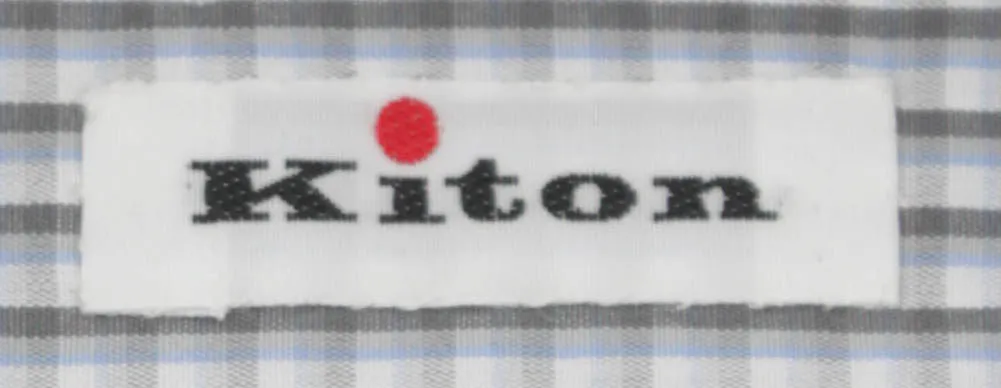 Kiton Gray Shirt - Slim