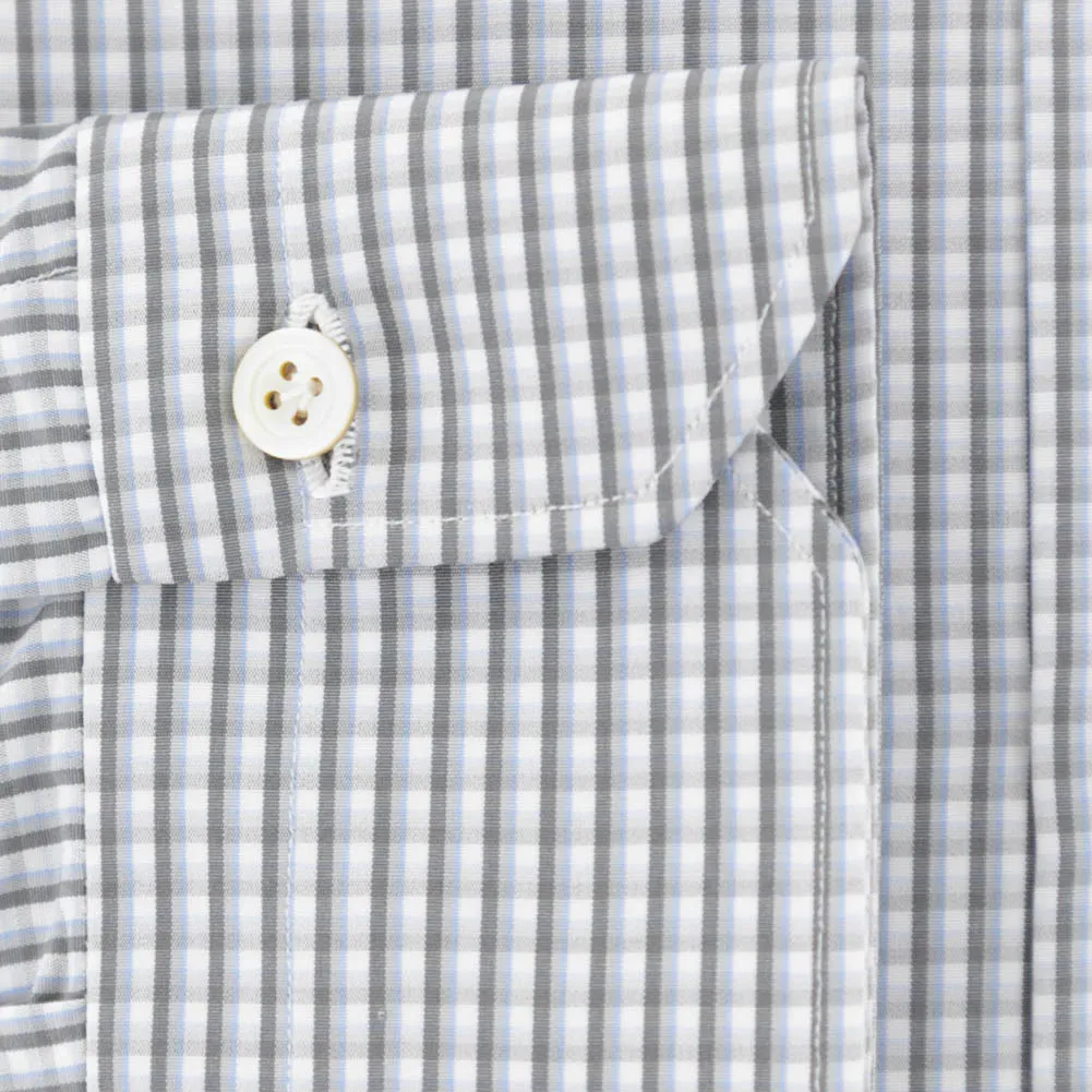 Kiton Gray Shirt - Slim