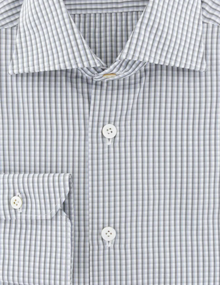 Kiton Gray Shirt - Slim