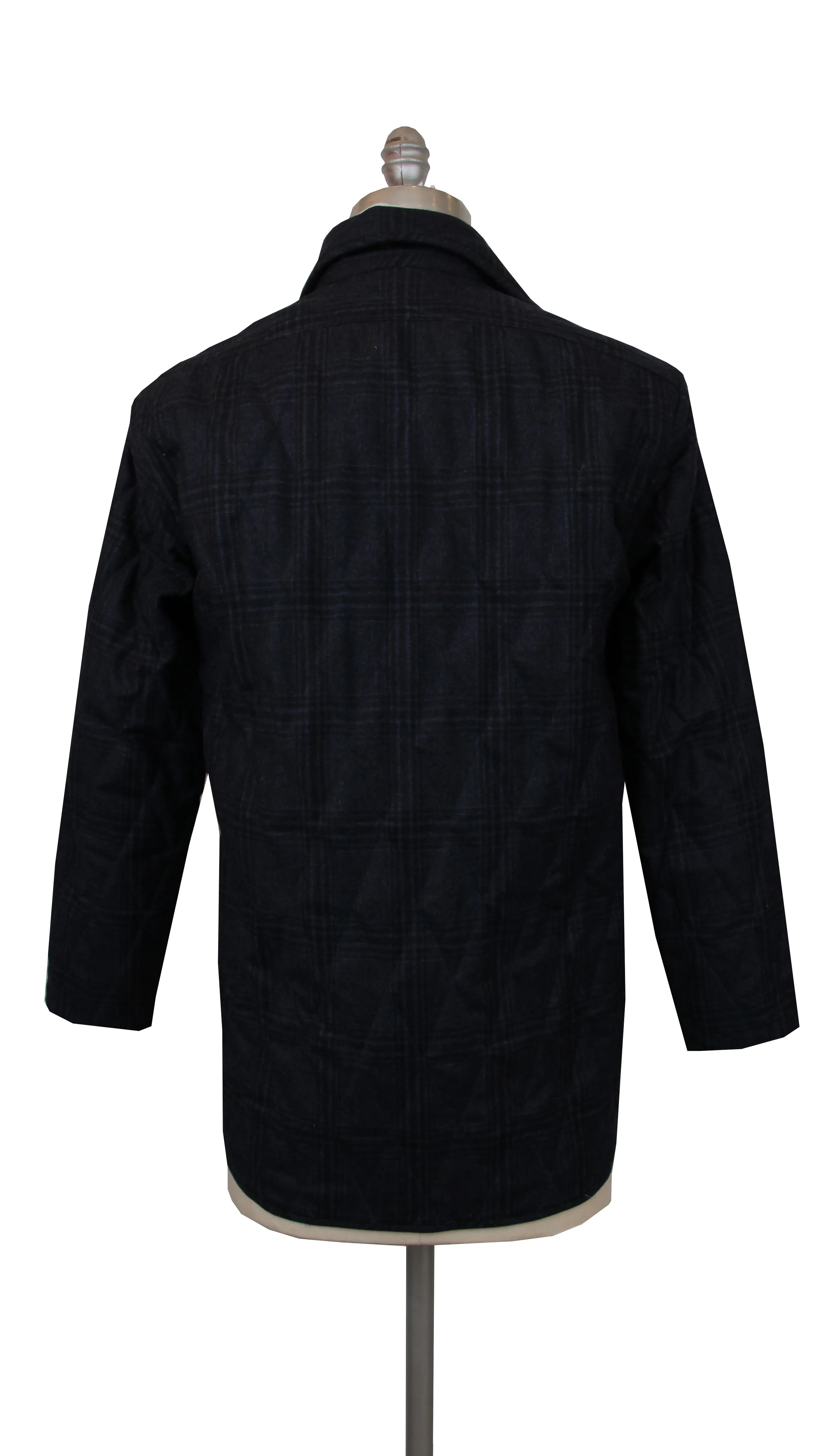 Kiton Navy Blue Overshirt - Slim