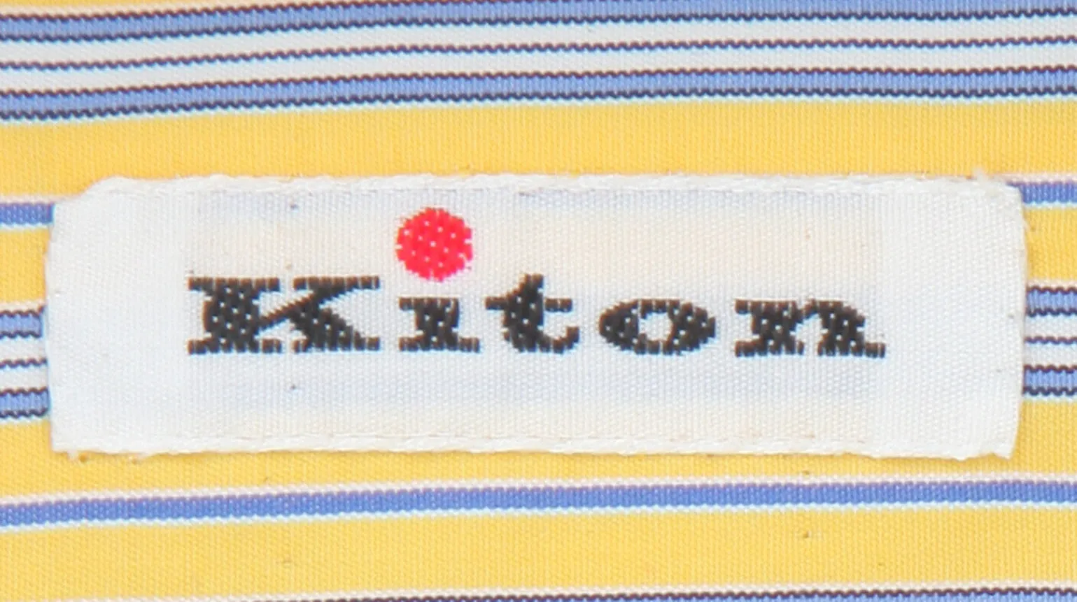 Kiton Yellow Shirt - Slim