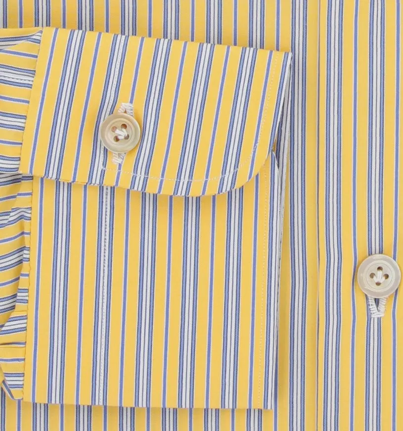 Kiton Yellow Shirt - Slim