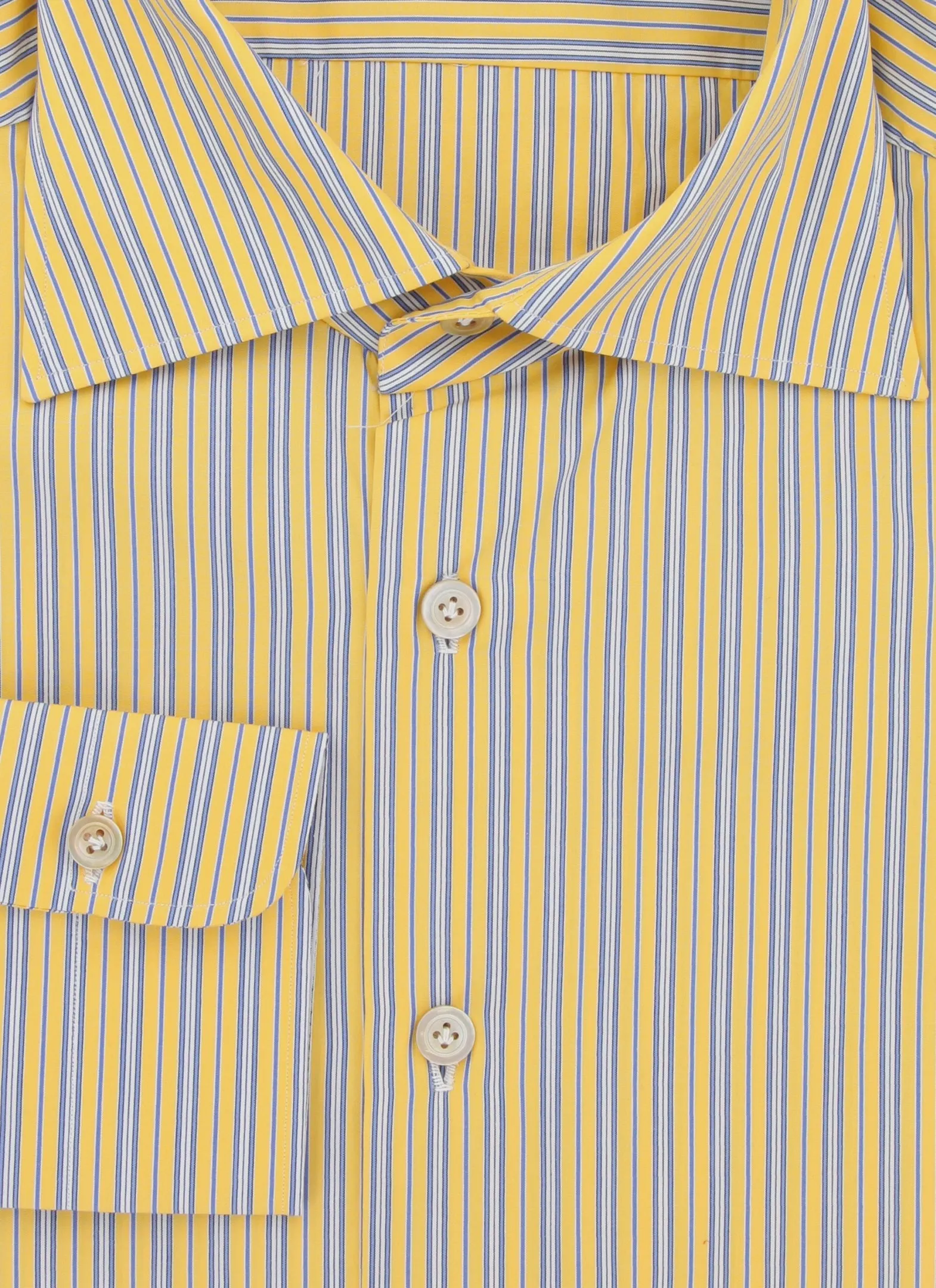 Kiton Yellow Shirt - Slim