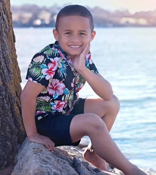 Knuckleheads Bright Floral Hawaiian Shirt