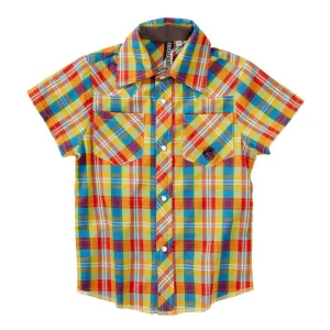 Knuckleheads Spring Plaid Rockabilly Shirt