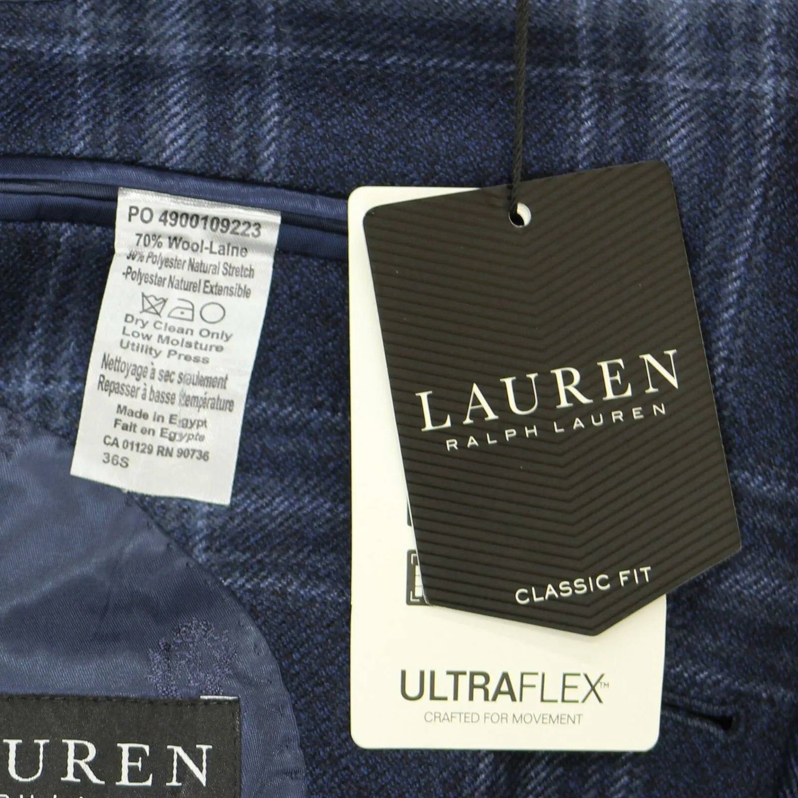 Lauren by Ralph Lauren Men's Lexington Wool Blend Ultra Flex Sport Coat