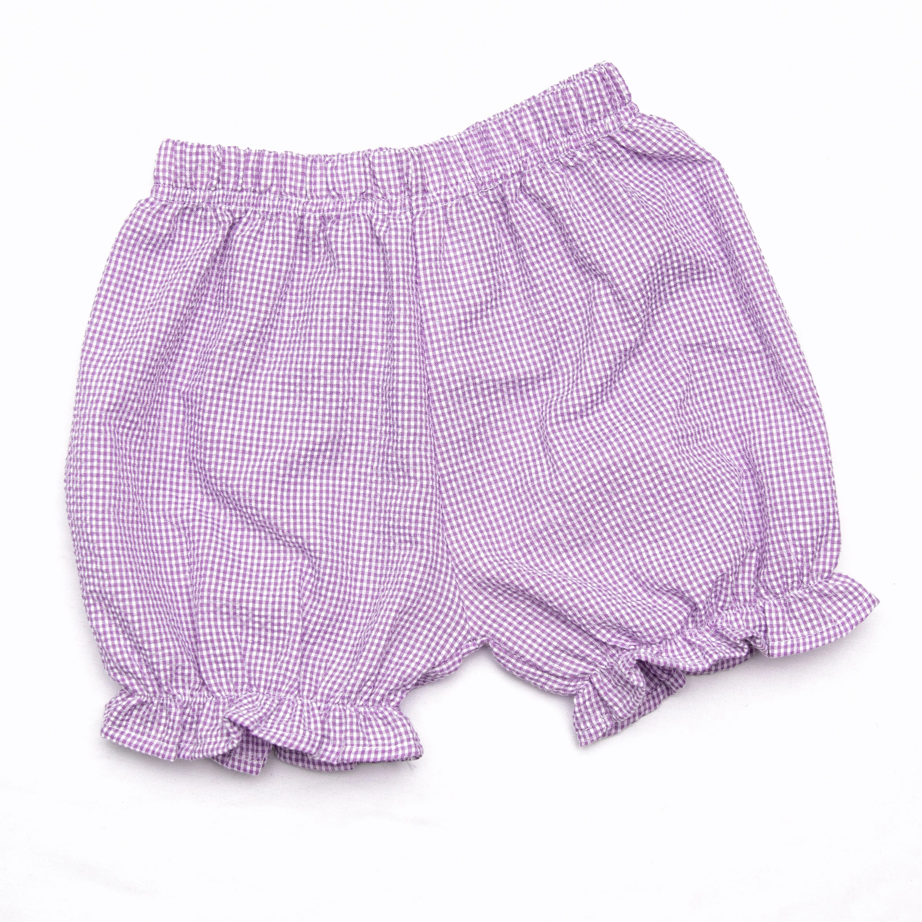 Lavender Bundles Embroidered Bloomer Set, White