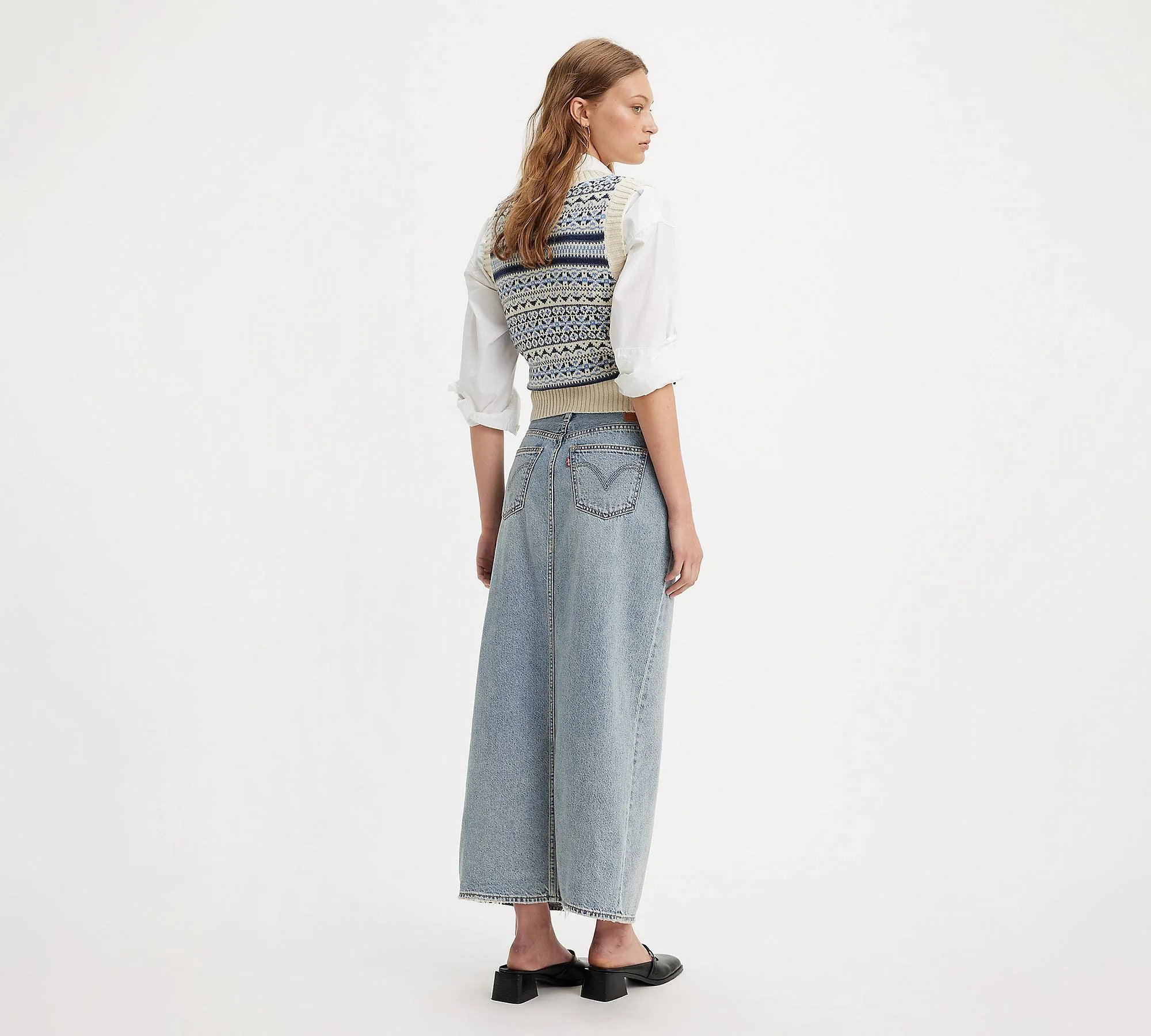 Levi's Ankle Column Skirt